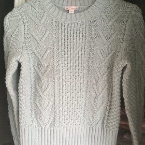 Adorable Thick Celadon GAP Sweater